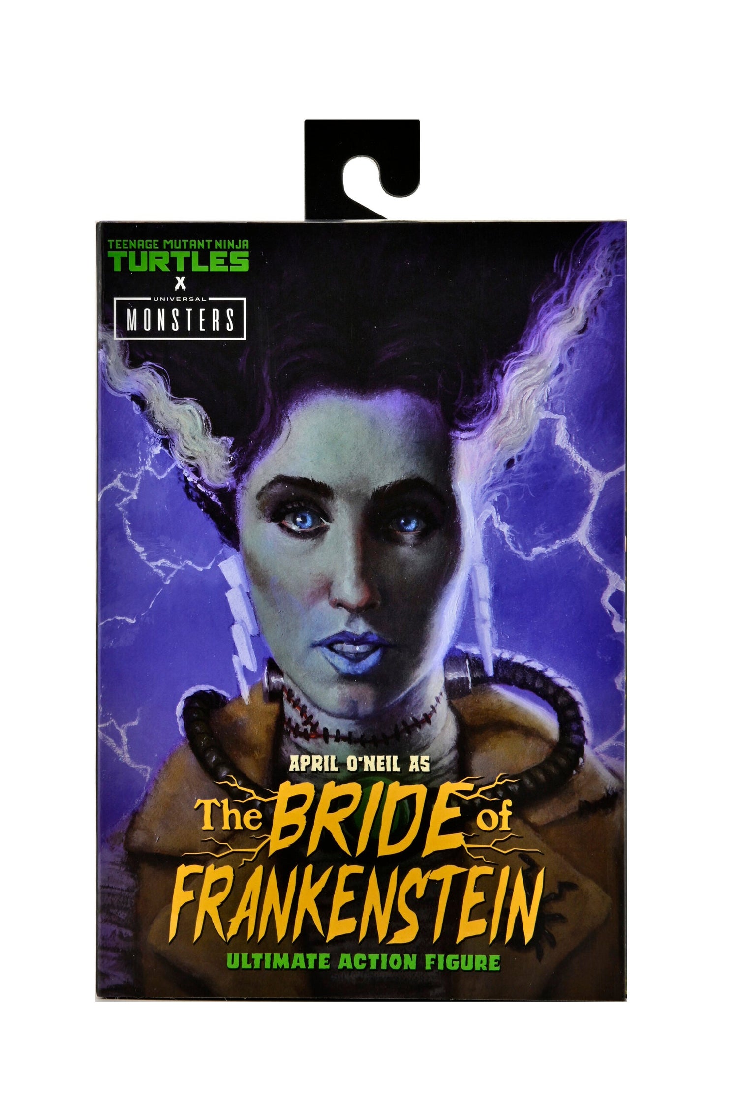 NECA Universal Monsters x Teenage Mutant Ninja Turtles Ultimate April O'Neil as The Bride Of Frankenstein NECA